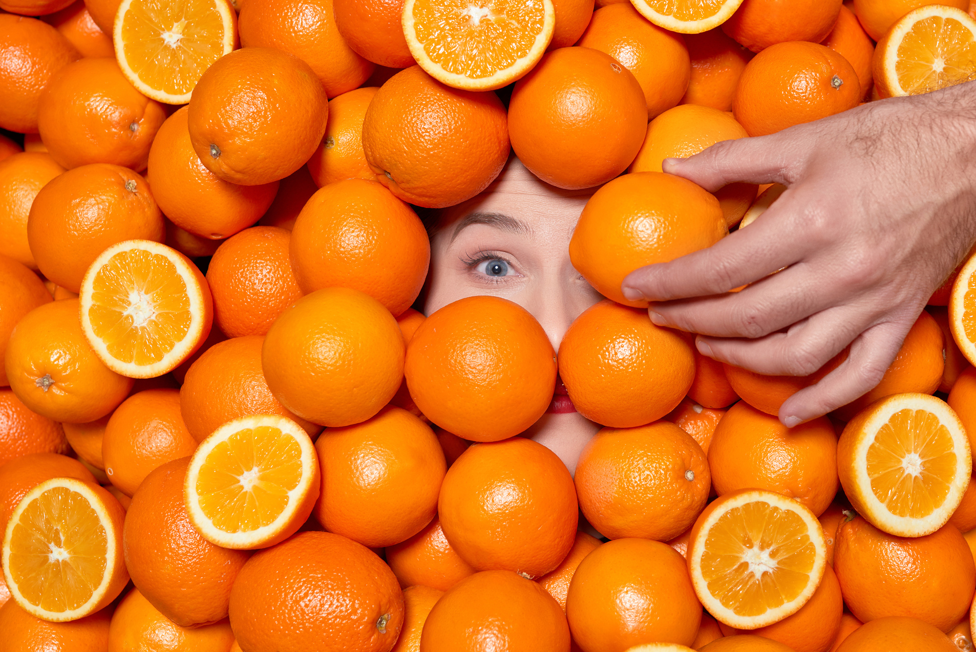 love the oranges